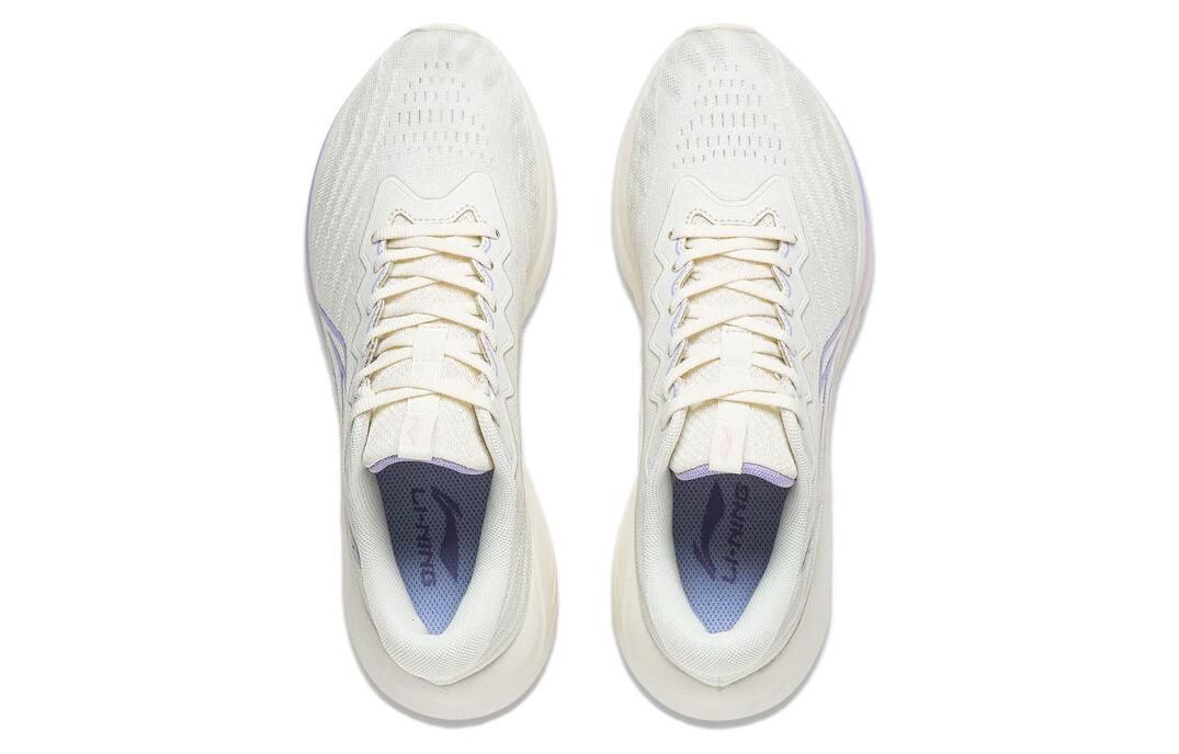 (WMNS) Li-Ning Lark 'Cream White Light Purple' ARST034-2 sold by KicksCrew product image thumbnail 4