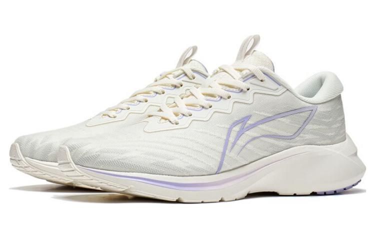 (WMNS) Li-Ning Lark 'Cream White Light Purple' ARST034-2 sold by KicksCrew product image thumbnail 3