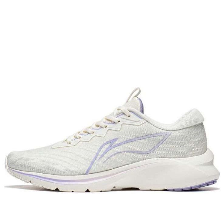 (WMNS) Li-Ning Lark 'Cream White Light Purple' ARST034-2 sold by KicksCrew