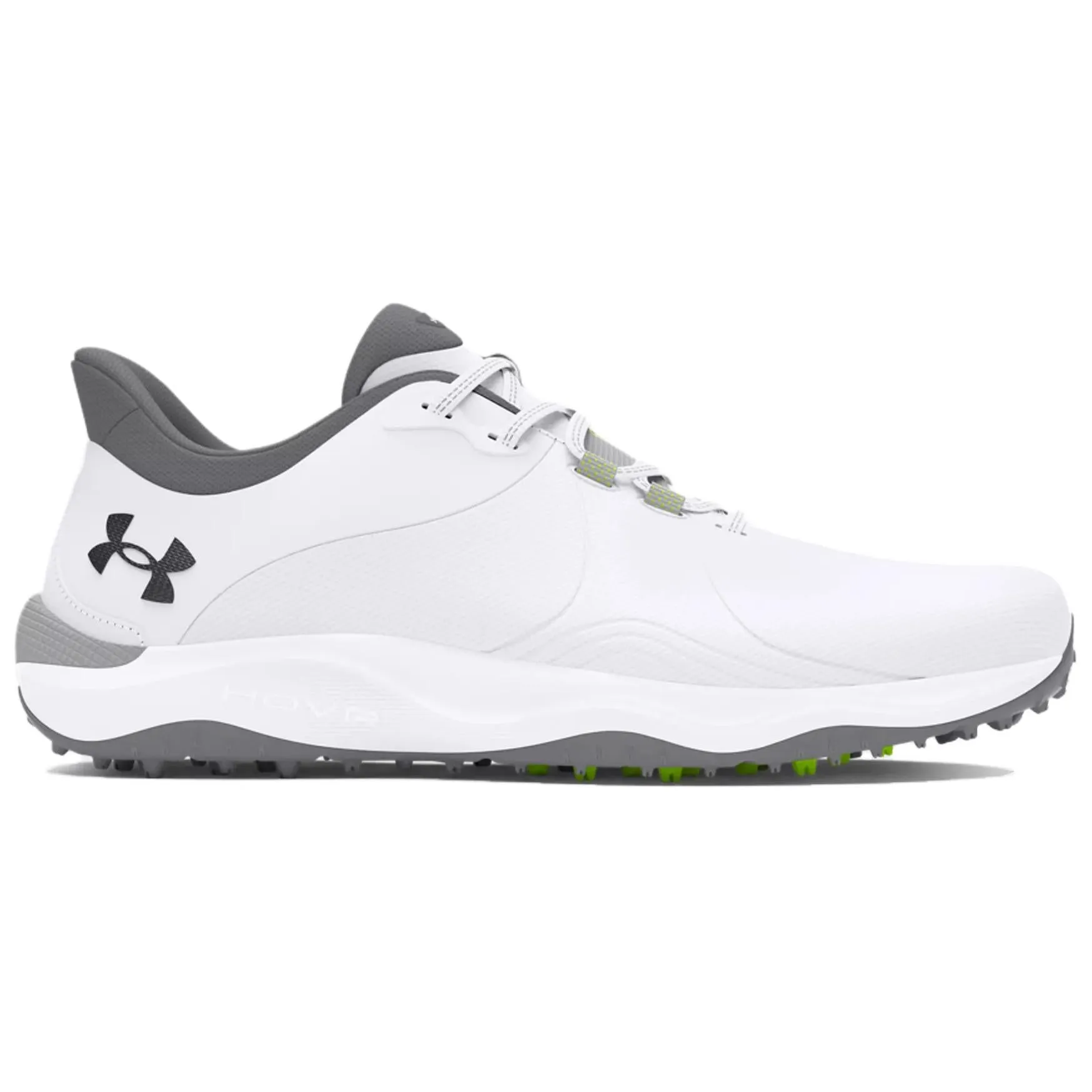 Under Armour Drive Pro Spikeless Golf Wide 'White Metallic Gun Metal' 3026921-100 sold by KicksCrew product image thumbnail 2