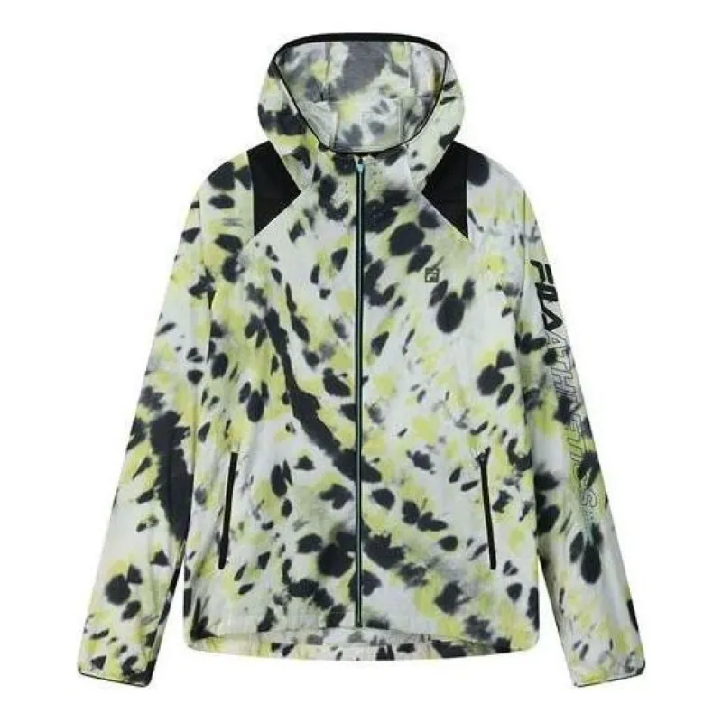 FILA Lifestyle Jacket 'White Green Black' A11M122701F-WP sold by KicksCrew