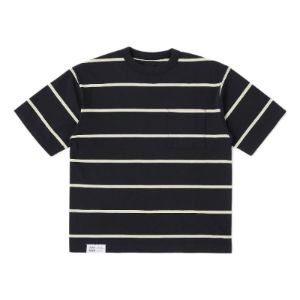 New Balance 900 Striped Short Sleeve T-Shirt 'Black Multi' AMT35009-BM sold by KicksCrew