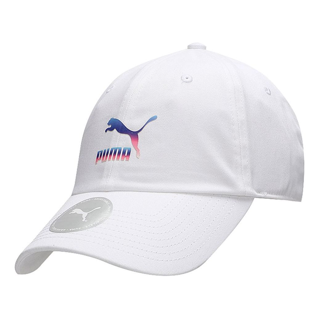 Puma Logo Baseball Cap 'White' 023926-02 sold by KicksCrew