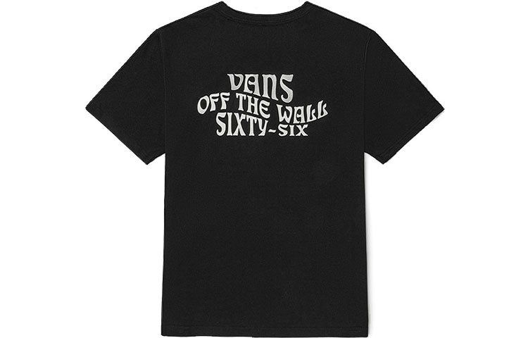 Vans Yin Yang Logo T-shirt 'Black' VN0A5HAIBLK sold by KicksCrew product image thumbnail 2