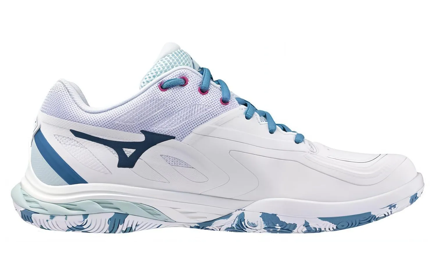 Mizuno Wave Fang 2 'White Blue' 71GA231311 sold by KicksCrew product image thumbnail 2