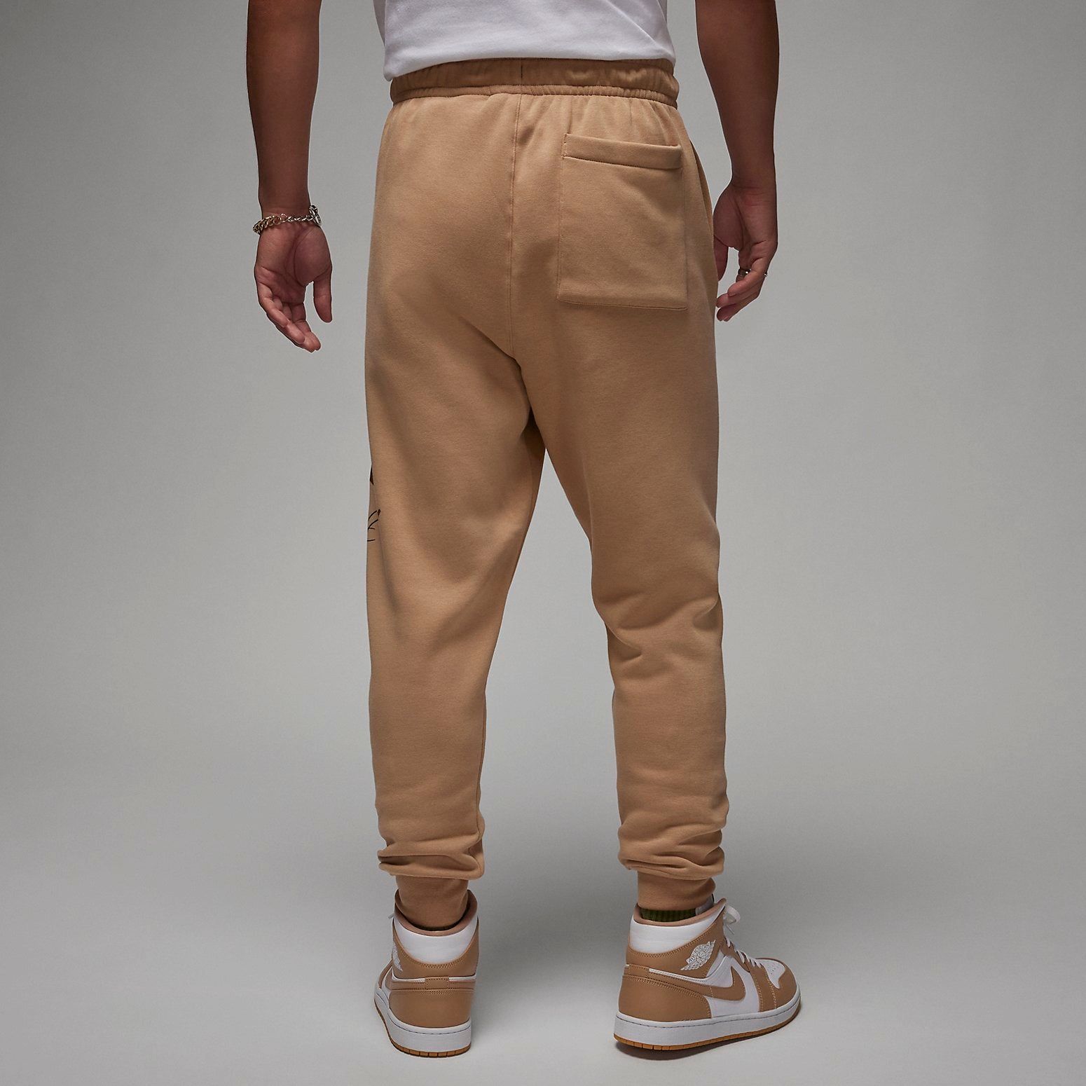 Air Jordan Essentials Fleece Baseline Pants 'Brown' FD7346-200 sold by KicksCrew product image thumbnail 5
