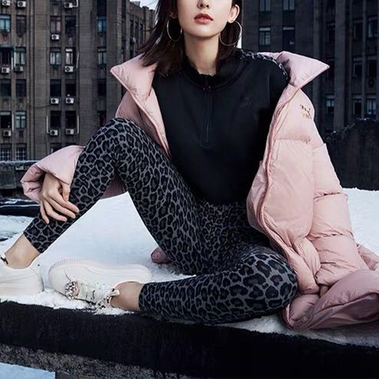 (WMNS) Puma Longline Down Jacket 'Pink' 575018-05 sold by KicksCrew product image thumbnail 3