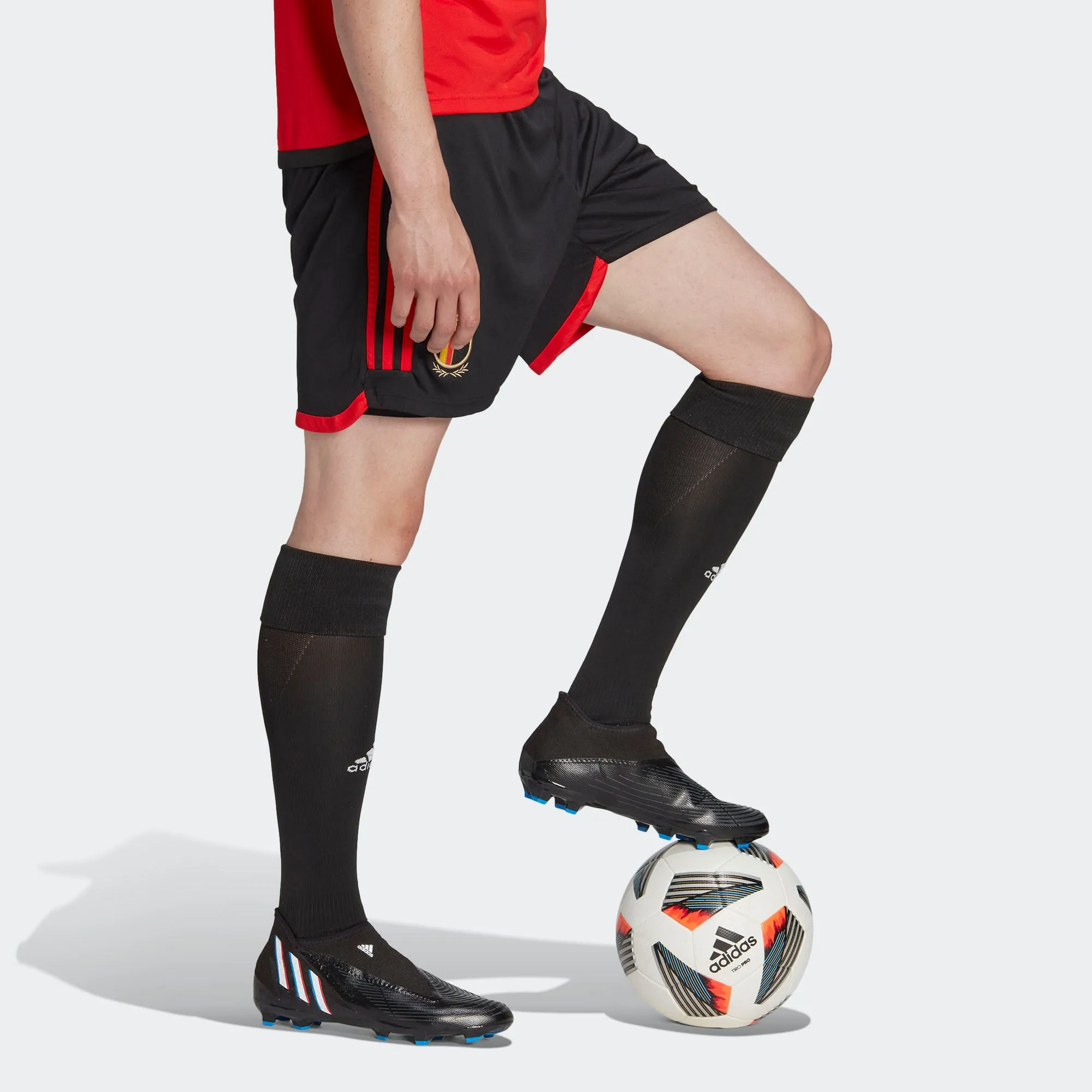 adidas Belgium 22 Home Short 'Black' HD9414 sold by KicksCrew product image thumbnail 4