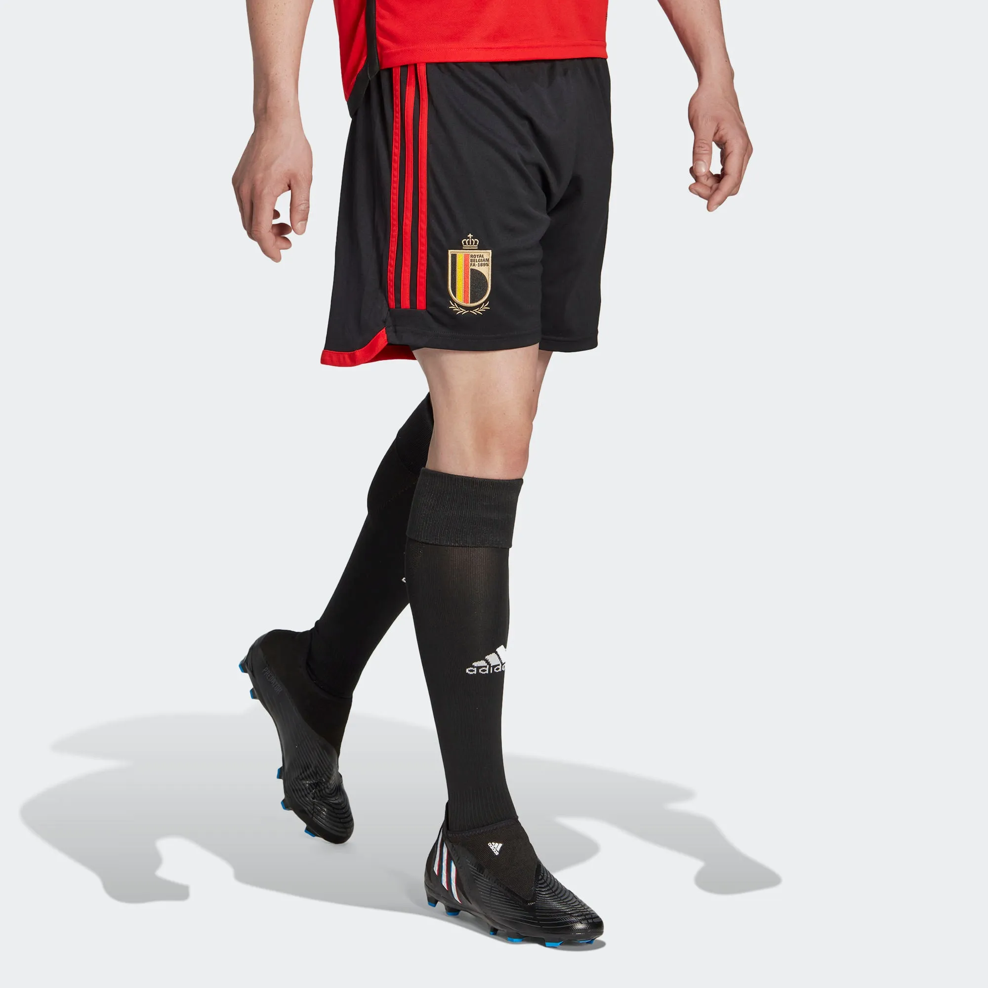 adidas Belgium 22 Home Short 'Black' HD9414 sold by KicksCrew product image thumbnail 2