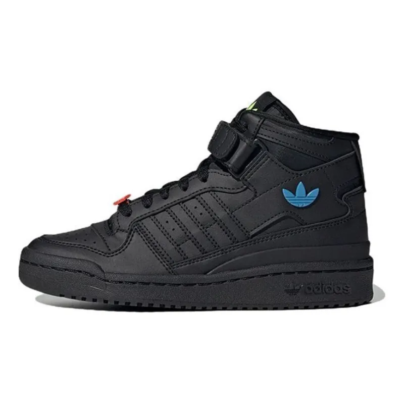 (GS) Adidas Forum Mid Shoes 'Trefoil Pins' GY9237 sold by KicksCrew