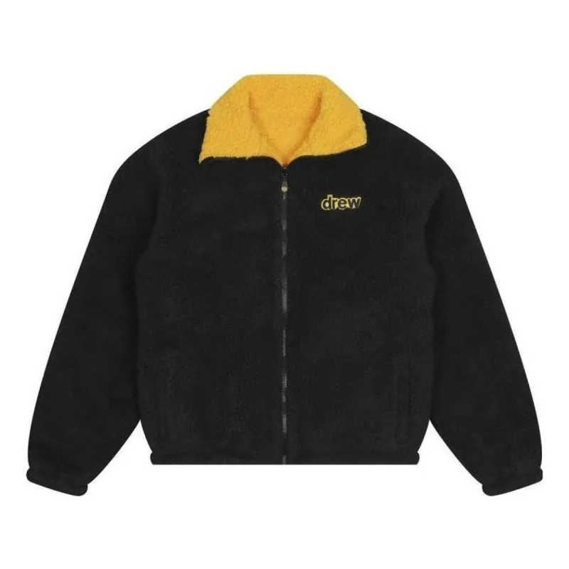 Drew House Reversible Zip Up Jacket 'Black Yellow' DR-SS22-277 sold by KicksCrew