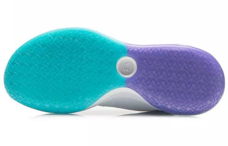 Li-Ning Yushuai 15 'White Purple Turquoise' ABAR043-1 sold by KicksCrew product image thumbnail 5