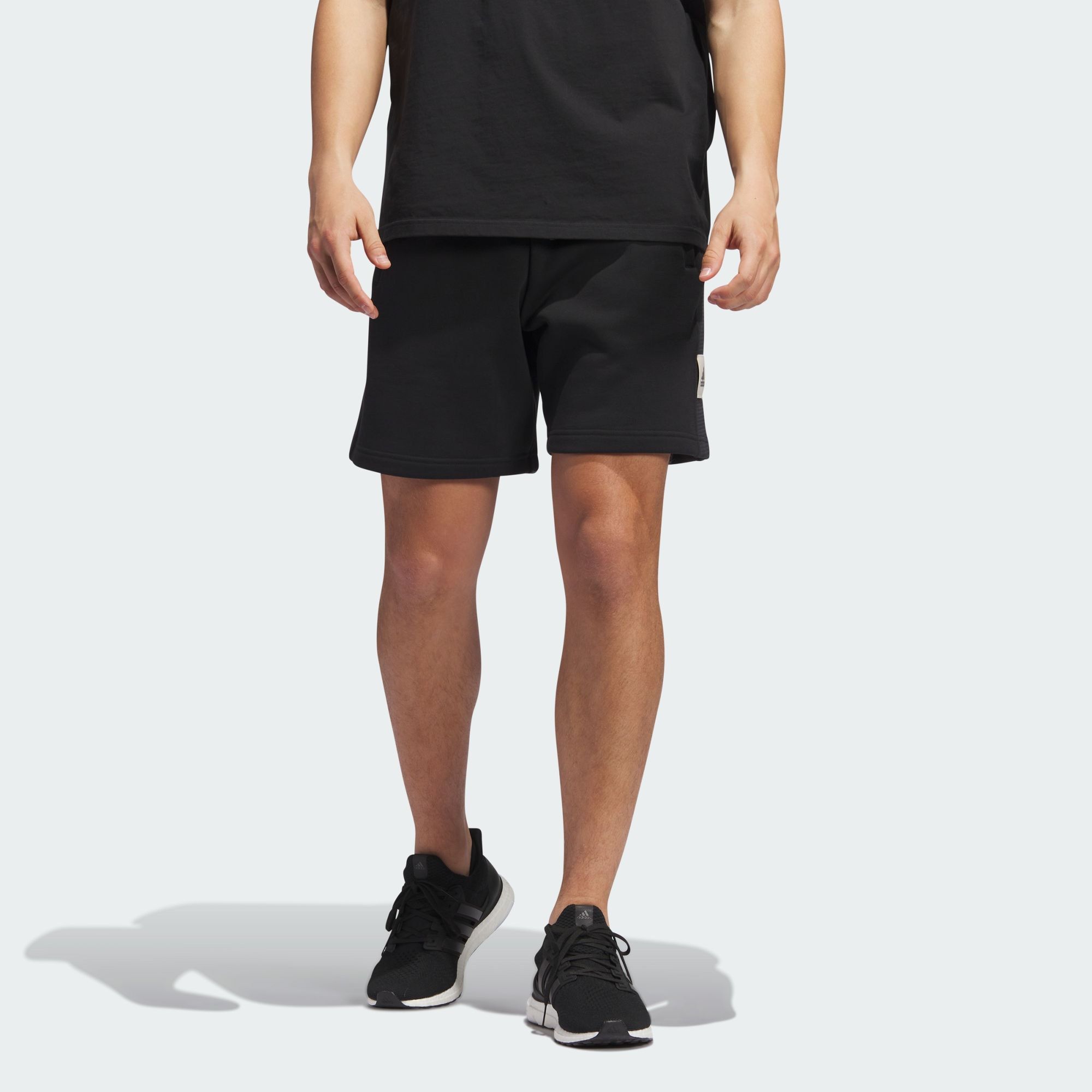 adidas All Szn Fleece Shorts 'Black' IK2129 sold by KicksCrew product image thumbnail 2