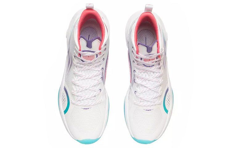 Li-Ning Yushuai 15 'White Purple Turquoise' ABAR043-1 sold by KicksCrew product image thumbnail 4