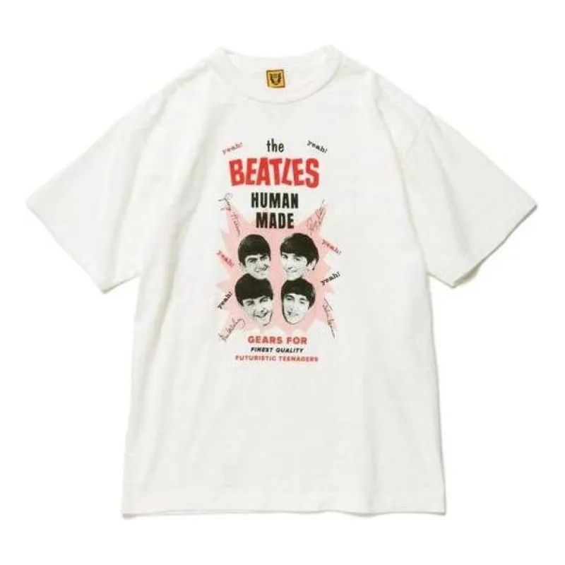 HUMAN MADE Beatles T-shirt 'White' HM23TE008 sold by KicksCrew