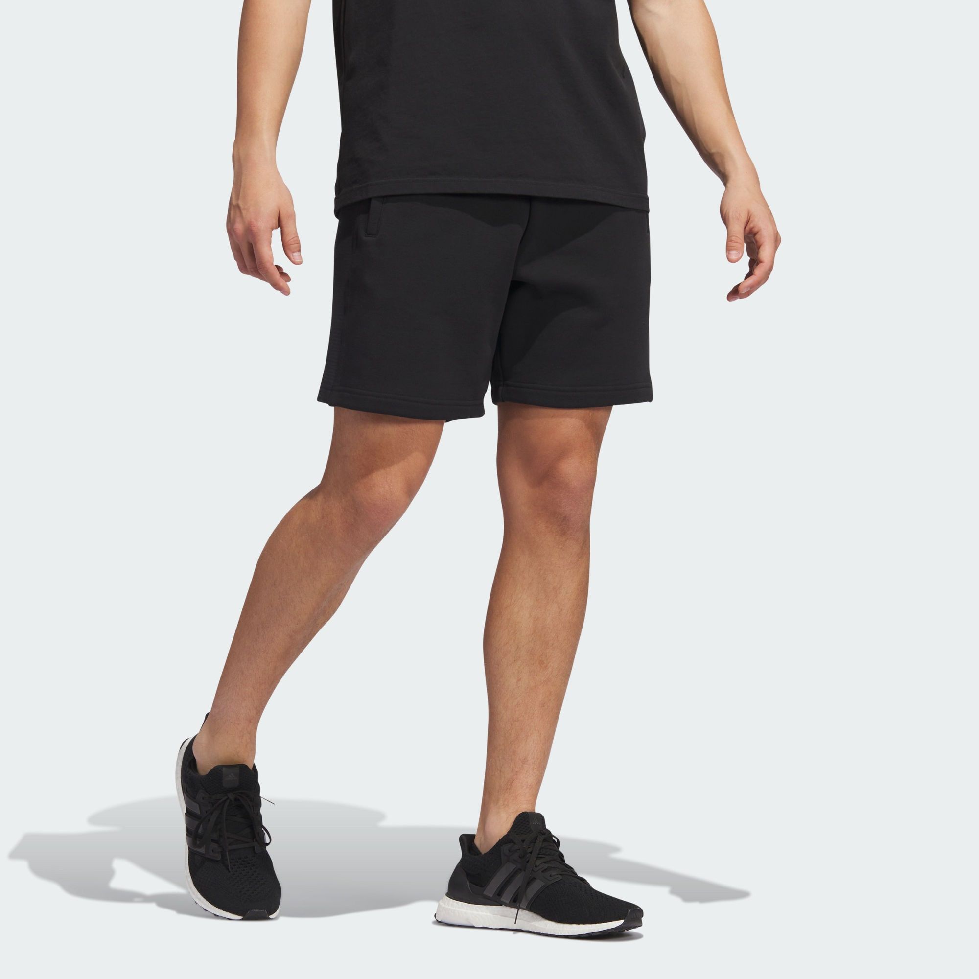 adidas All Szn Fleece Shorts 'Black' IK2129 sold by KicksCrew product image thumbnail 4