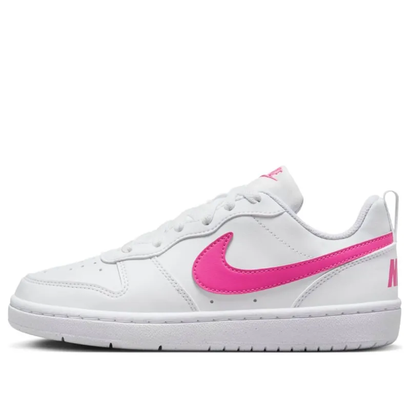 (GS) Nike Court Borough Low Recraft 'White Laser Fuchsia' DV5456-113 sold by KicksCrew