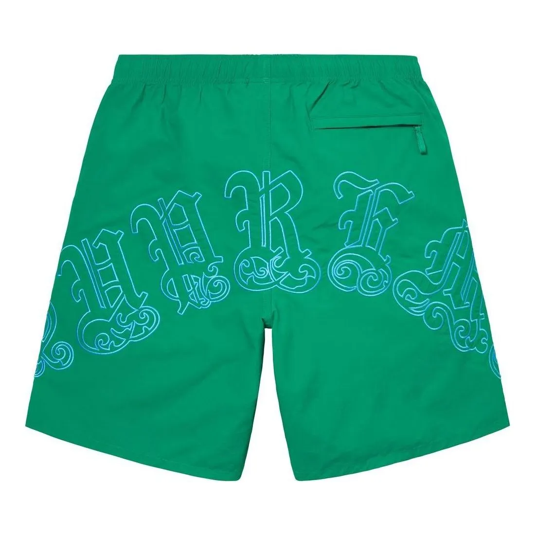 Supreme Old English Nylon Shorts 'Green Blue' SUP-SS23-241 sold by KicksCrew product image thumbnail 2