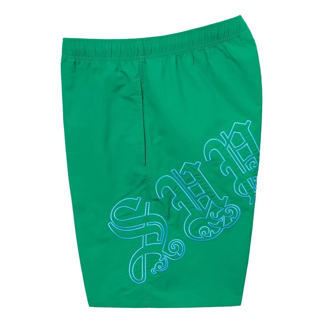Supreme Old English Nylon Shorts 'Green Blue' SUP-SS23-241 sold by KicksCrew product image thumbnail 3