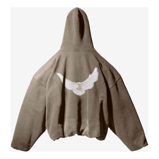 Yeezy Gap Engineered By Balenciaga SS22 Dove Hoodie 'Beige' 469530-00 sold by KicksCrew product image thumbnail 2