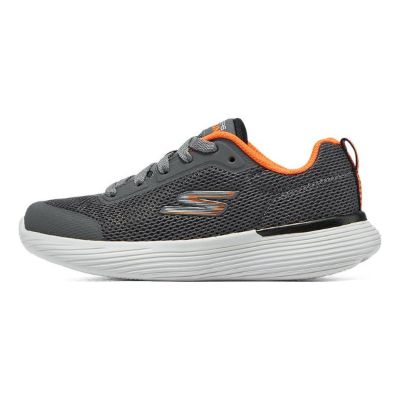 (GS) Skechers Go Run 400 V2 Omega 'Grey Orange' 405100L-CCOR sold by KicksCrew