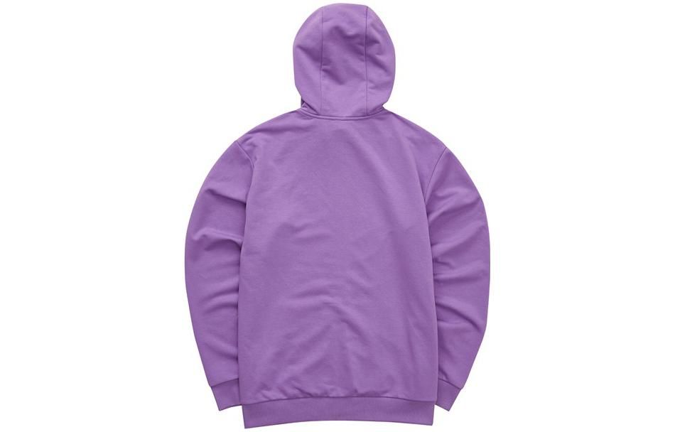 Skechers Colorful Casual Series Letter Zip-up Hooded Jacket 'Purple White' L321U142-00QA sold by KicksCrew product image thumbnail 2