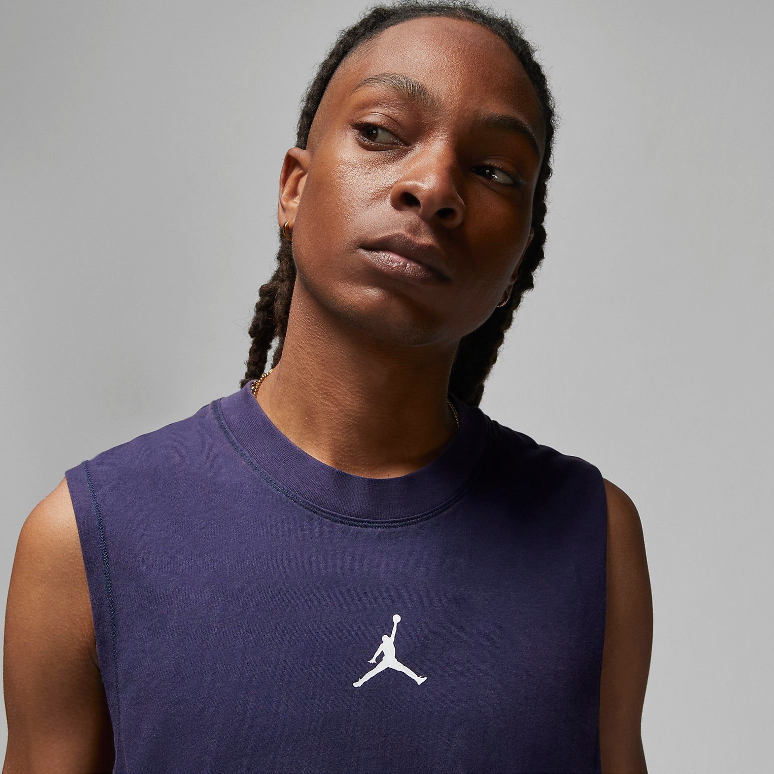 Air Jordan Sport Dri-FIT Tank Top 'Midnight Navy' DM1828-410 sold by KicksCrew product image thumbnail 3