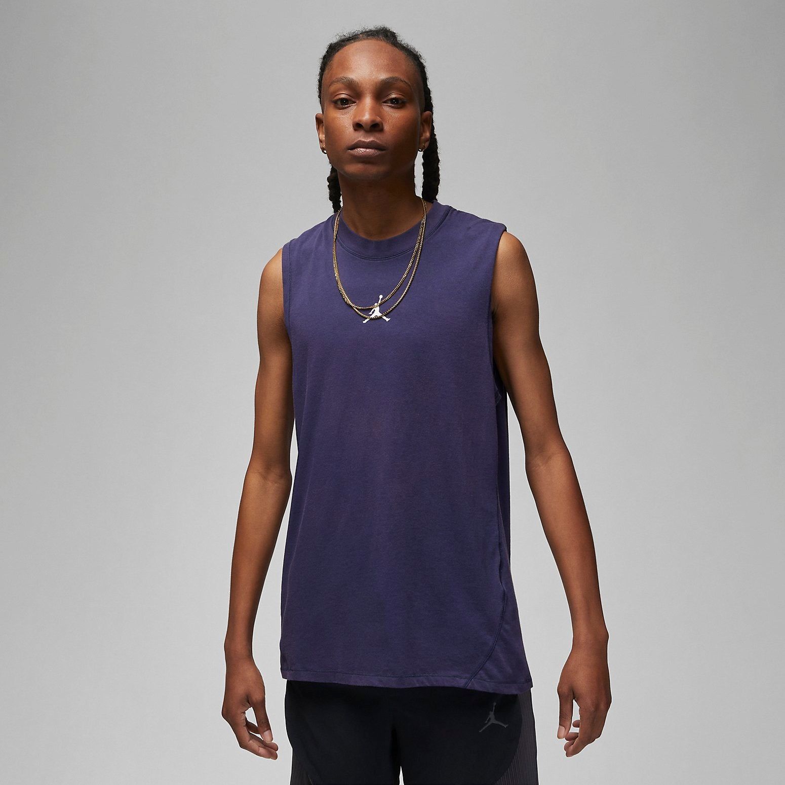 Air Jordan Sport Dri-FIT Tank Top 'Midnight Navy' DM1828-410 sold by KicksCrew product image thumbnail 2