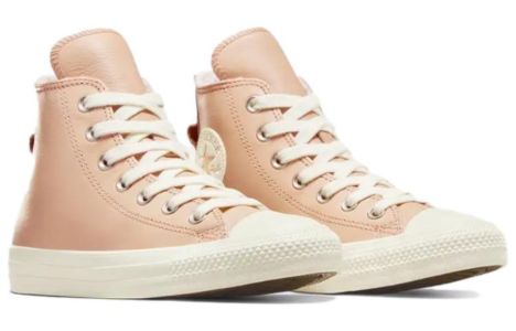 (WMNS) Converse Chuck Taylor All Star Leather Faux Fur Lining 'Pink' A07945C sold by KicksCrew