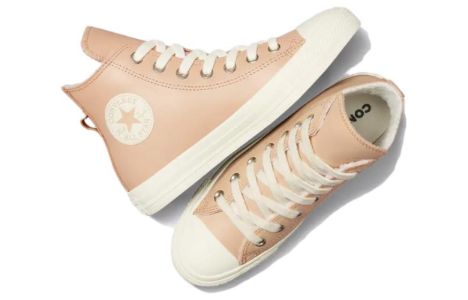 (WMNS) Converse Chuck Taylor All Star Leather Faux Fur Lining 'Pink' A07945C sold by KicksCrew