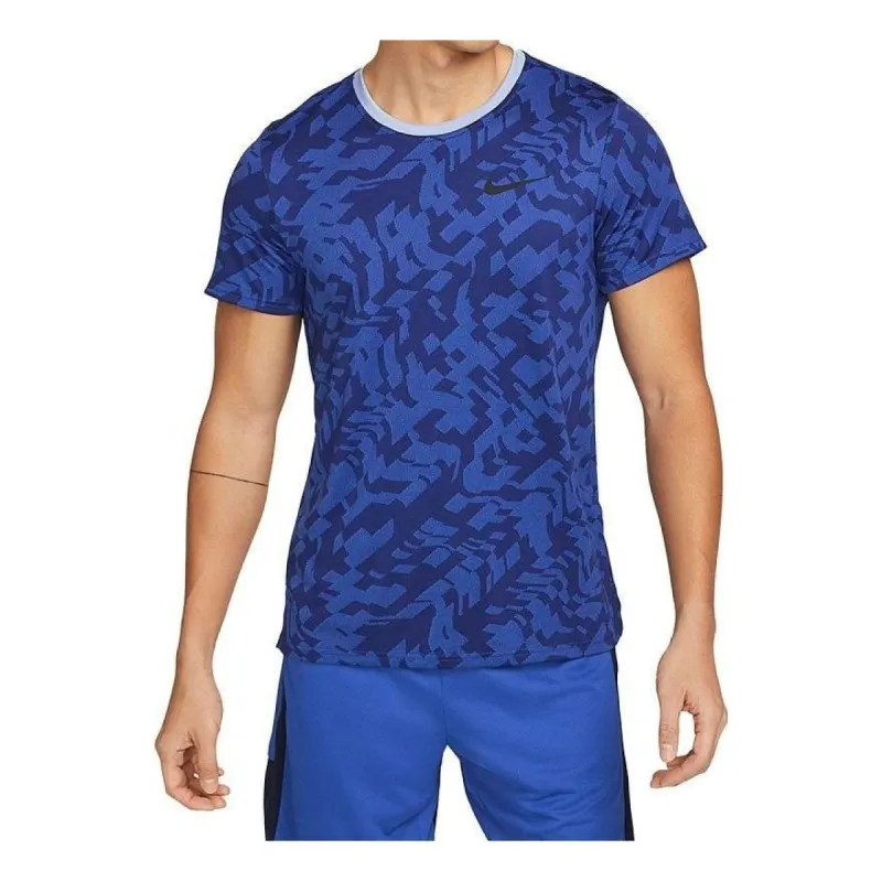 Nike Dri Fit Superset Short Sleeve T-shirt 'Blue' CT6295-063 sold by KicksCrew