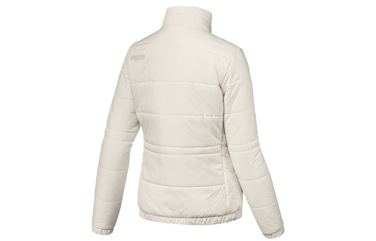 (WMNS) Puma ESS Padded Winter Jacket 'White' 853641-11 sold by KicksCrew product image thumbnail 2