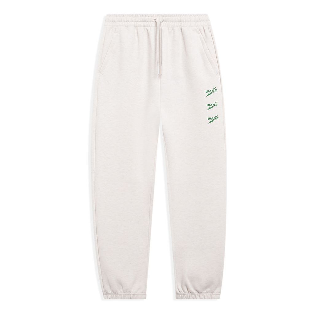 Li-Ning Way Of Wade Triple Logo Joggers Sweatpants 'Grey' AKLT145-5 sold by KicksCrew