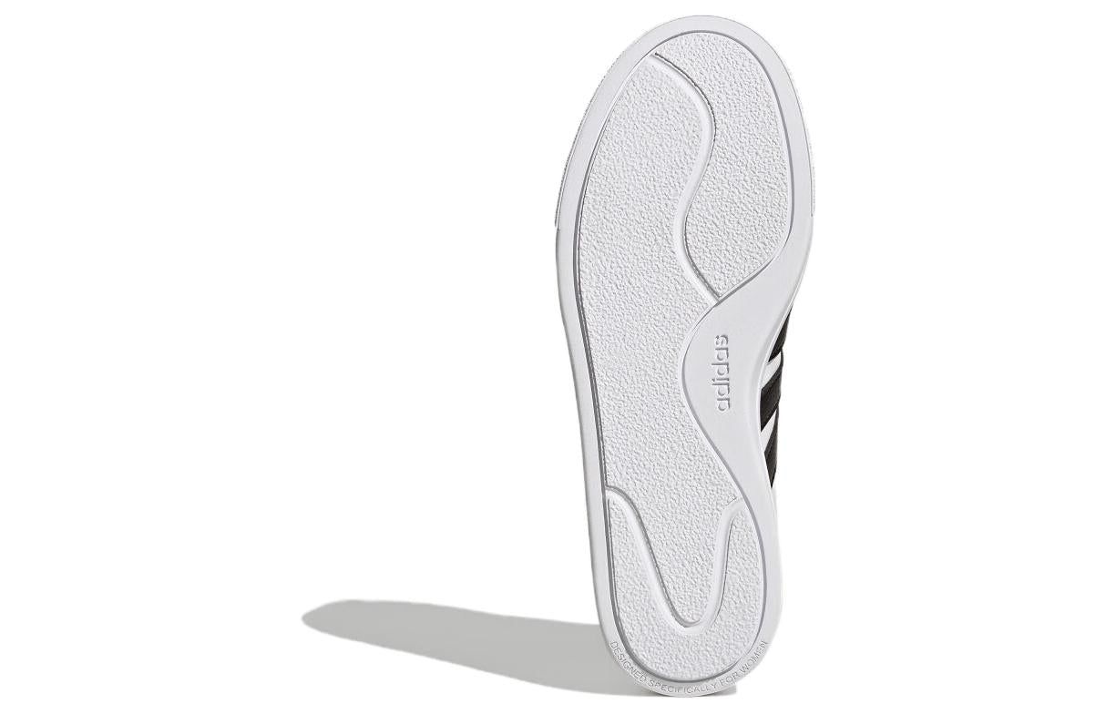 (WMNS) Adidas Court Platform Shoes 'White Black' HQ4532 sold by KicksCrew product image thumbnail 5