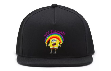 Vans x Spongebob Snapback Hat 'Black' VN0A5FGZZAW1 sold by KicksCrew