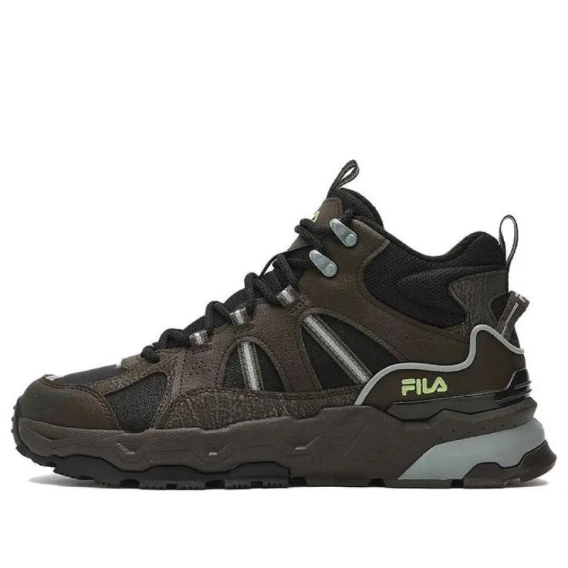 FILA High Top Retro Shoes 'Black Brown' F12M342125FBW sold by KicksCrew