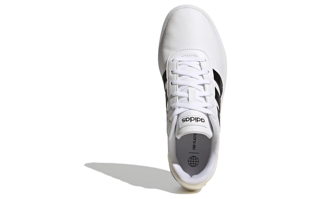 (WMNS) Adidas Court Platform Shoes 'White Black' HQ4532 sold by KicksCrew product image thumbnail 4