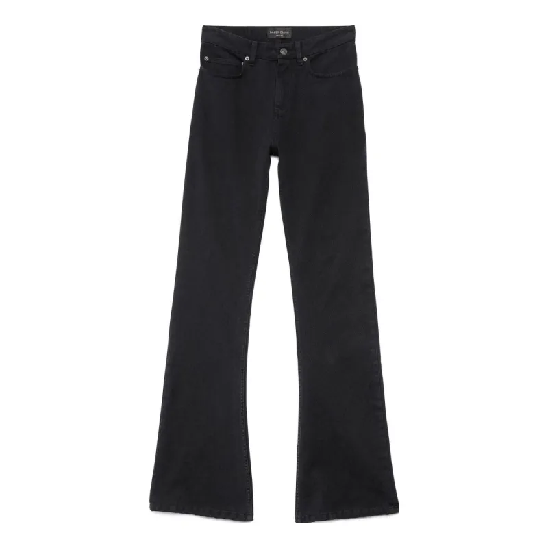 Balenciaga Bootcut Pants 'Black' 751089TNW111700 sold by KicksCrew