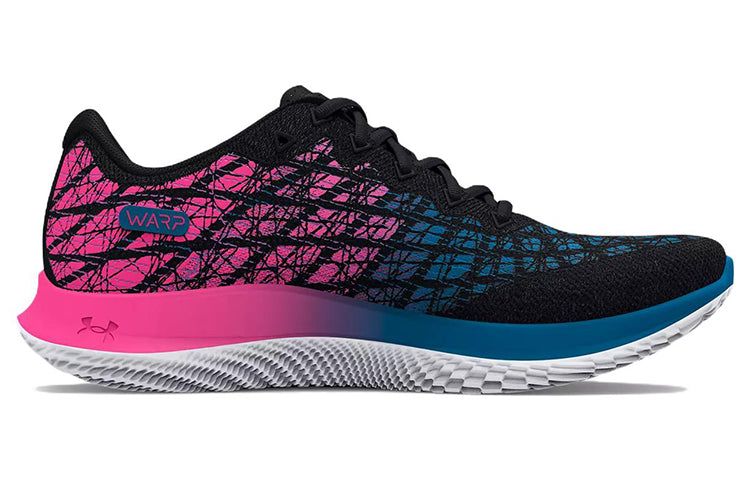 (WMNS) Under Armour Flow Velociti Wind 2 CN 'Black Bright Pink' 3025662-004 sold by KicksCrew product image thumbnail 2