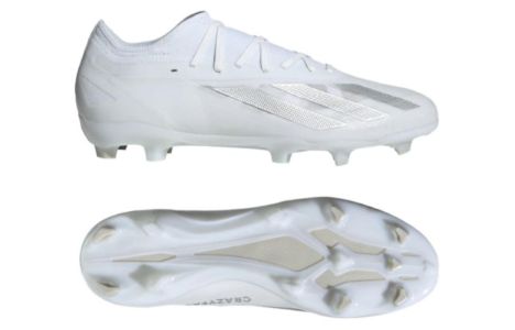 adidas X Crazyfast Pro FG 'White Silver Metallic' IG9118 sold by KicksCrew