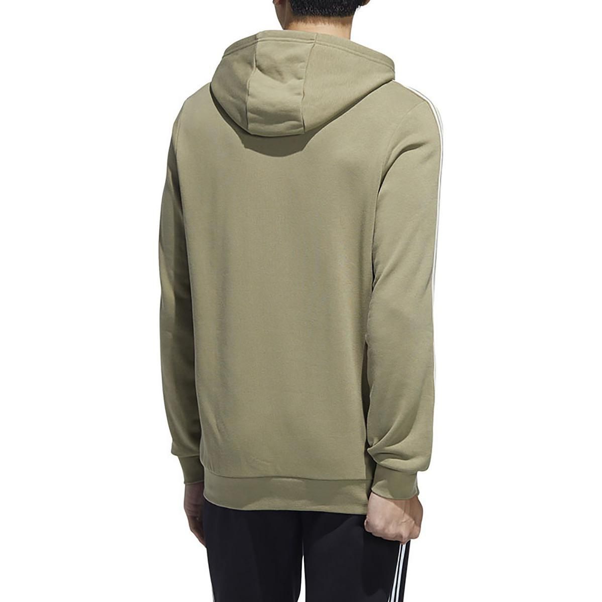Adidas Neo CE 3-Stripes Hoodies 'Olive Green' HD4673 sold by KicksCrew product image thumbnail 3