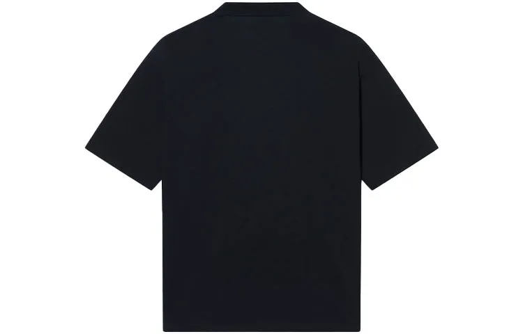 Balenciaga Varsity Logo T-Shirt Medium Fit 'Black' 612966TLV891076 sold by KicksCrew product image thumbnail 2