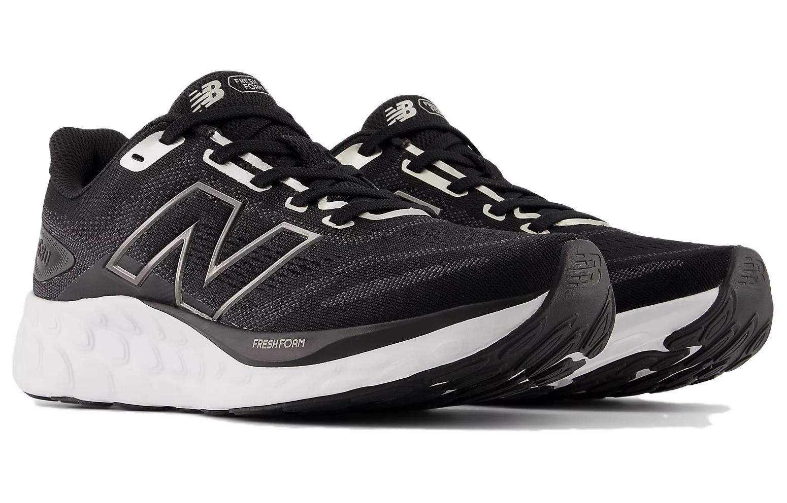 (WMNS) New Balance Fresh Foam 680 V8 Shoes 'Black White' W680LK8 sold by KicksCrew product image thumbnail 3