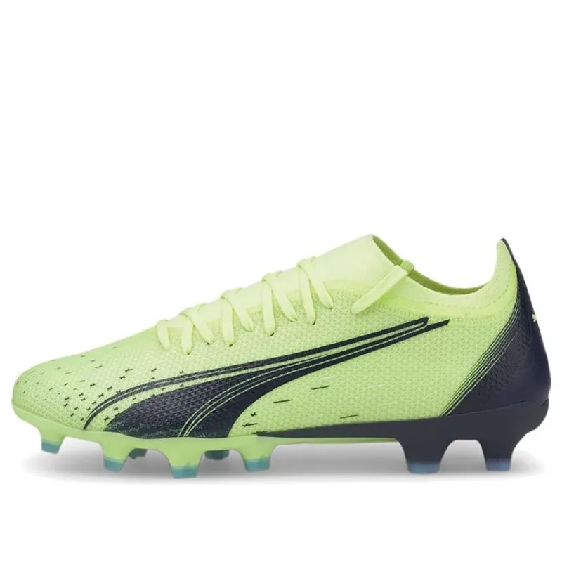 (WMNS) PUMA Ultra Match FG/AG 'Green Black' 106905-01 sold by KicksCrew