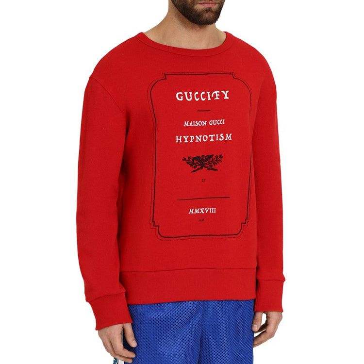 Gucci Hypnotism Graphic Sweatshirt 'Red' 475532-X3N46-6527 sold by KicksCrew product image thumbnail 3