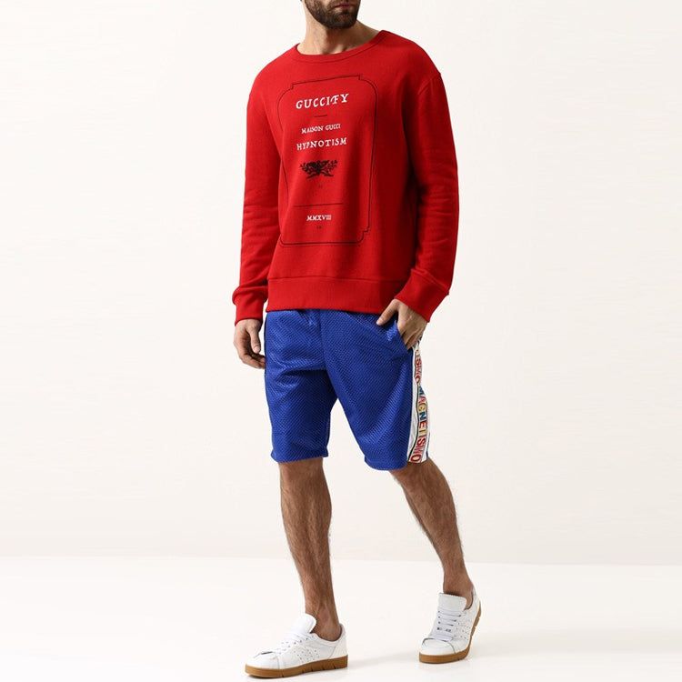 Gucci Hypnotism Graphic Sweatshirt 'Red' 475532-X3N46-6527 sold by KicksCrew product image thumbnail 2