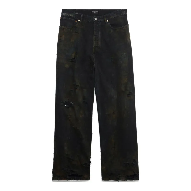 1017 ALYX 9SM Destroyed Carpenter Pant - Washed Black | Parallel