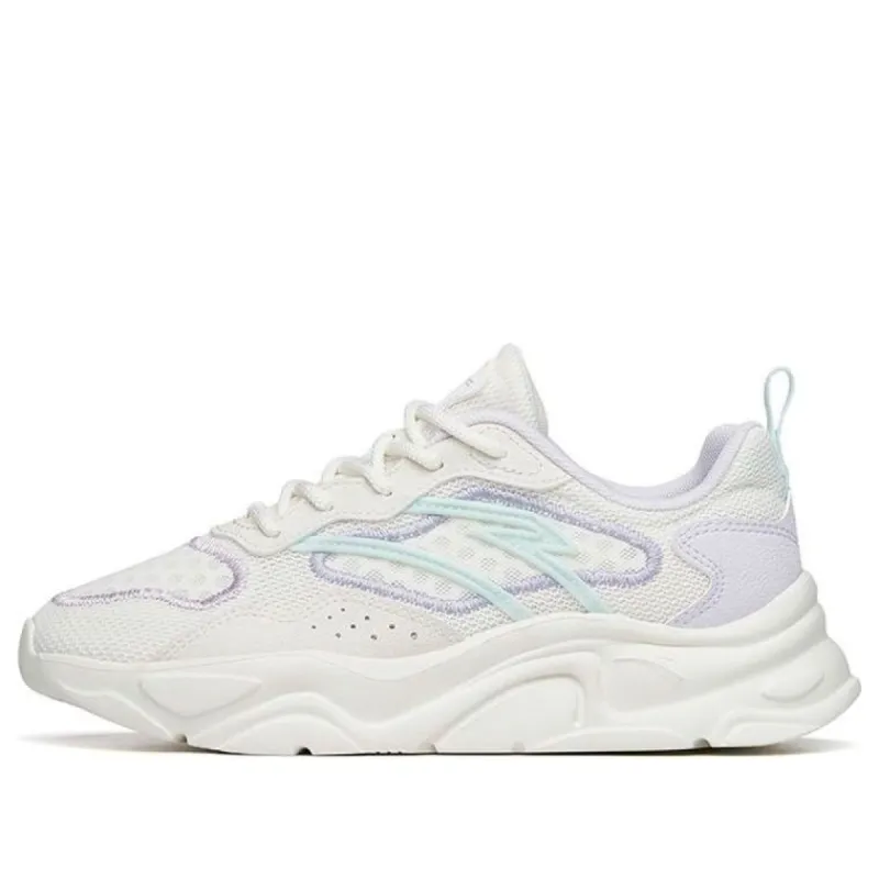 (WMNS) ANTA Life Series Sneakers 'White Purple Blue' 122228891-3 sold by KicksCrew