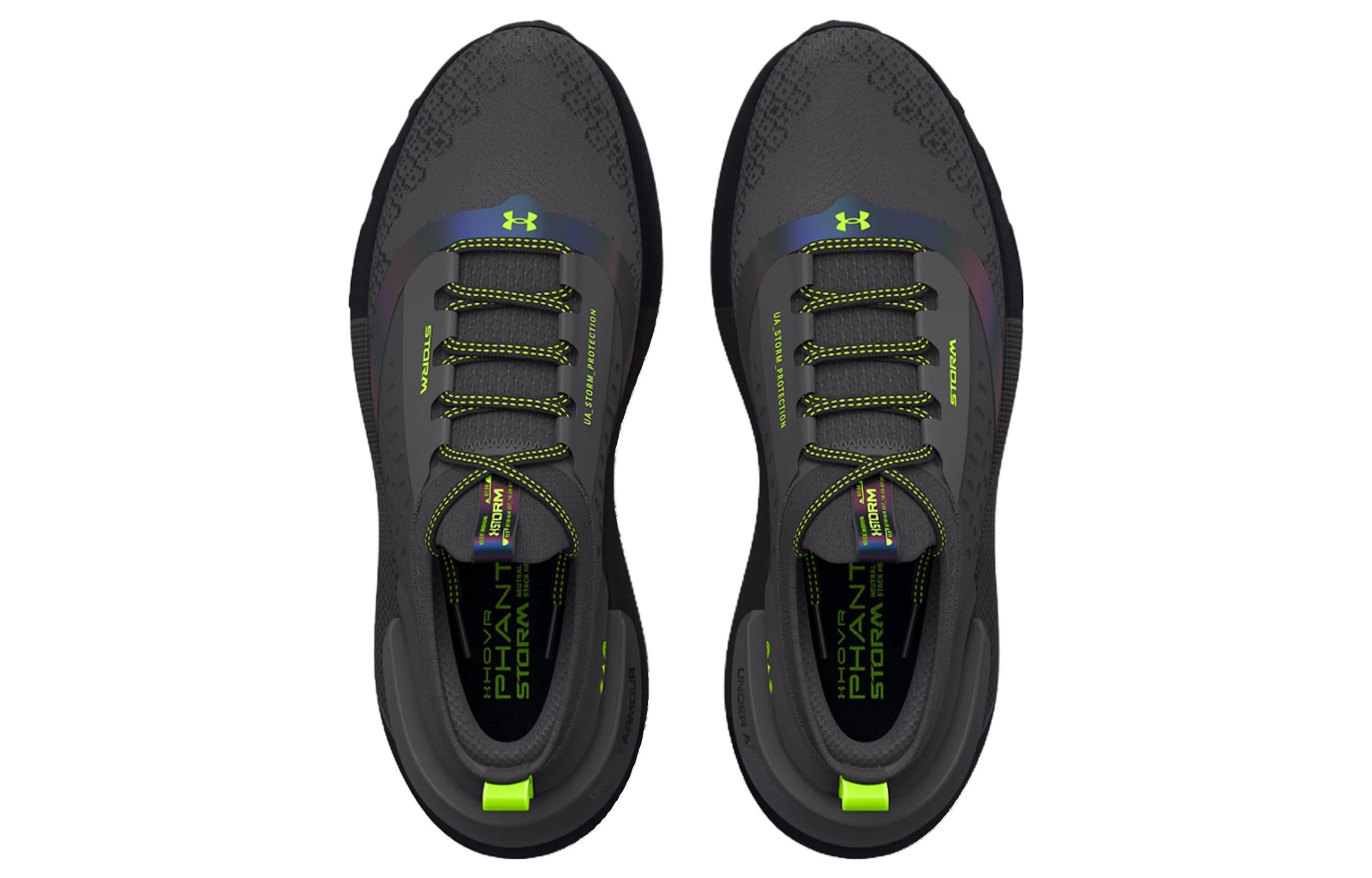 (WMNS) Under Armour HOVR Phantom 3 Storm 'Jet Grey Iridescent' 3025522-102 sold by KicksCrew product image thumbnail 5