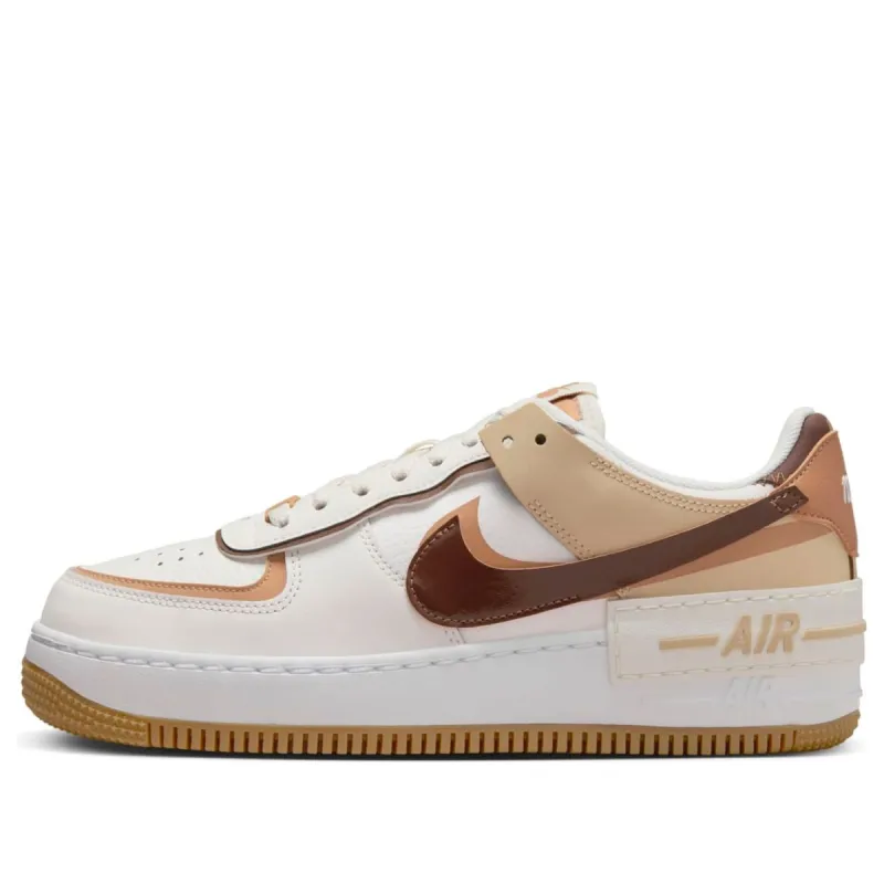 (WMNS) Nike Air Force 1 Shadow 'Sail Cacao Wow Gum' DZ1847-106 sold by KicksCrew